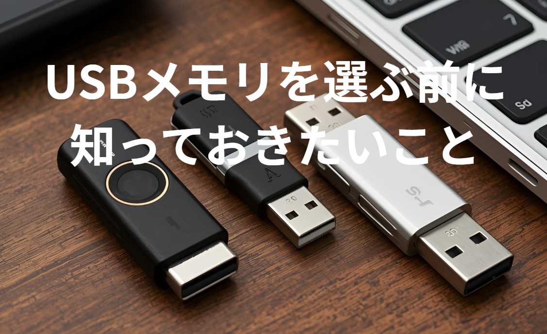 USBメモリを選ぶ前に知っておきたい