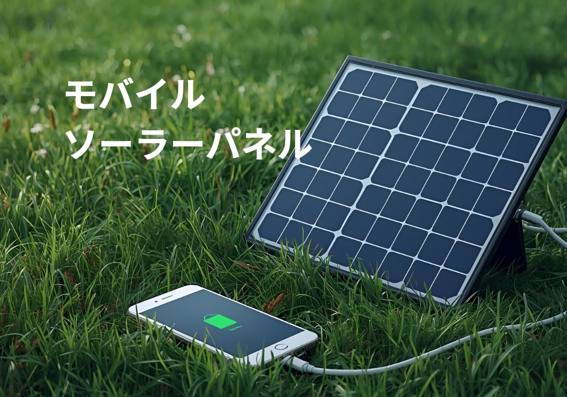 モバイルソーラーパネル