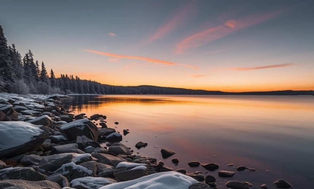 冬景色、古い木造アパートでも冬は工夫次第