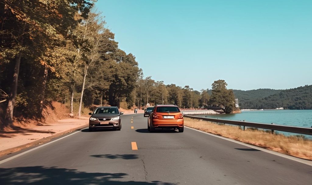 車の写真。車のない生活のいいところ（メリット）